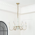 Ljomuvyi Traditional Farmhouse Wood Chandelier