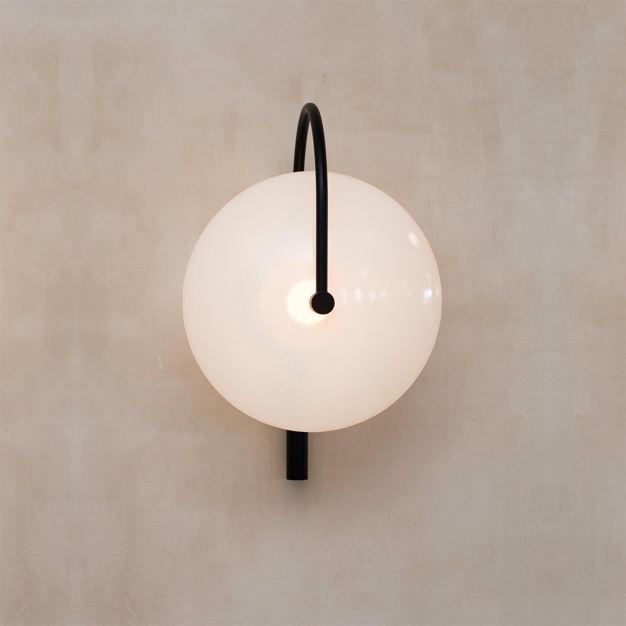 Antonia Modern Minimalist Art Glass Wall Lamp