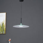 Lustra Pendant Lamp Aluminum Flat Disc