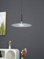 Lustra Pendant Lamp Aluminum Flat Disc