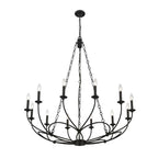 Arabella Candle-style   Circular Design Chandelier