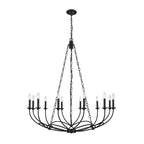 Arabella Candle-style   Circular Design Chandelier