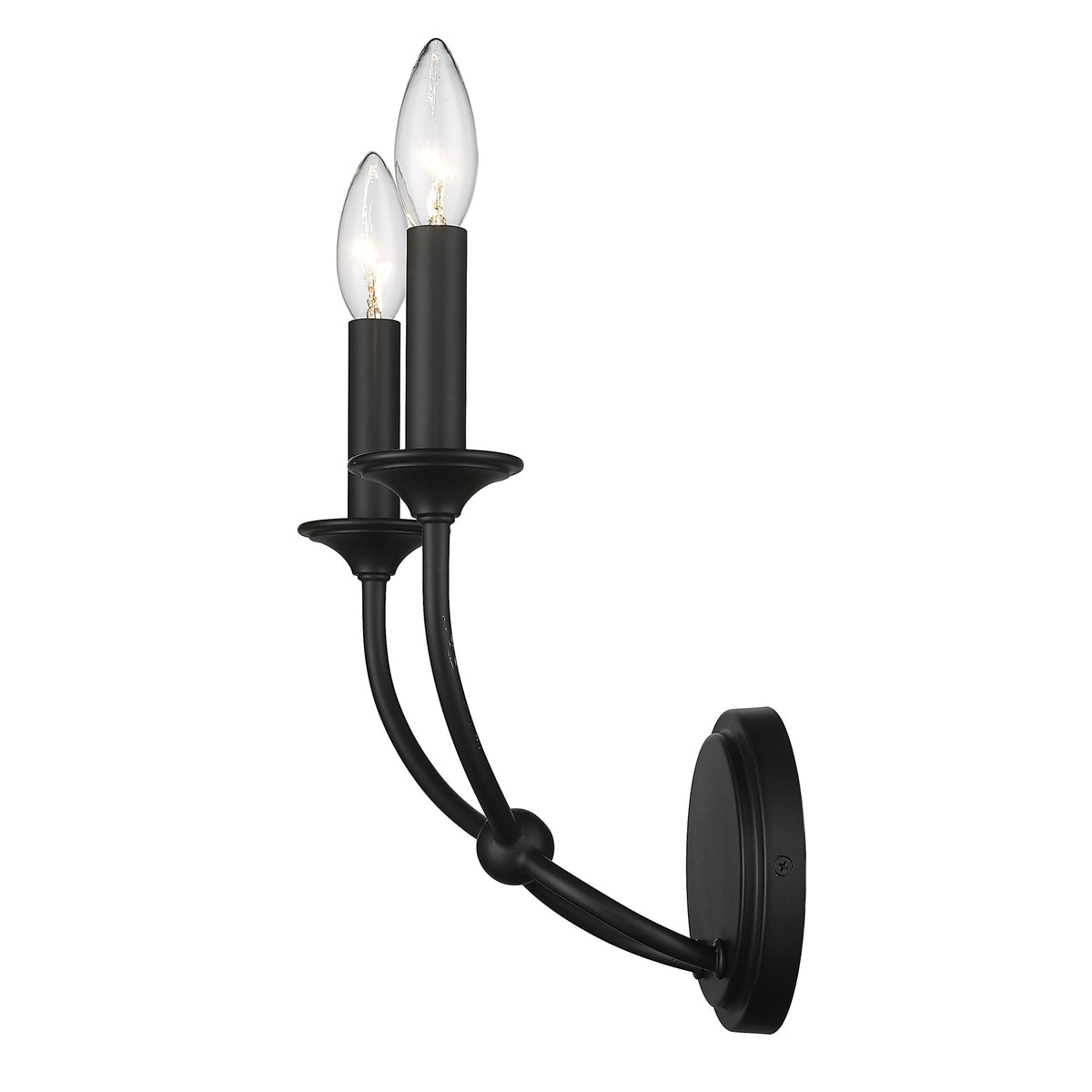 Ansel Vintage  Candle-style  Wall Lamp