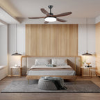 Nielsen Modern   Ceiling Fan Light 48/52 Livingroom