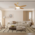 Nielsen Modern   Ceiling Fan Light 48/52 Livingroom