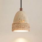 Arbor Minimalist Travertine Pendant Light