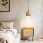 Arbor Minimalist Travertine Pendant Light