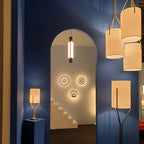 Lustra Chandelier LED 3-Lights Brass Modern