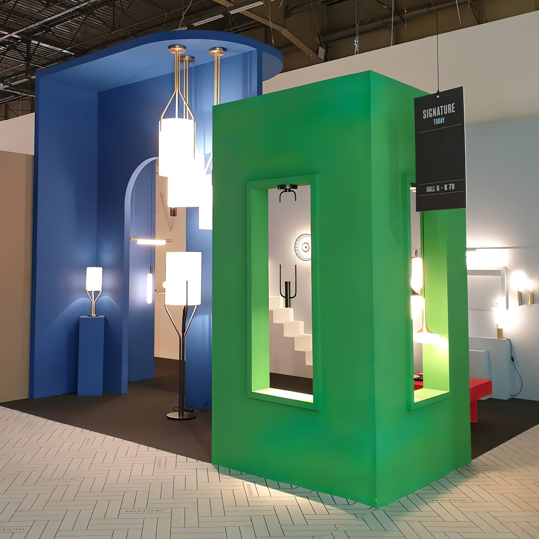 Lustra Chandelier LED 3-Lights Brass Modern