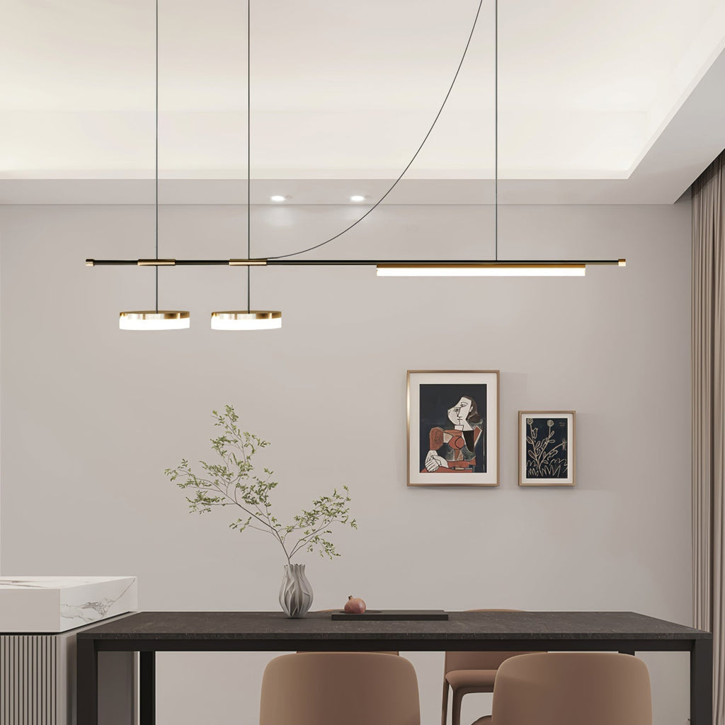 Della Linear Modern Pendant Light