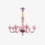 Lustra Chandelier Murano Glass Elegant Handcrafted