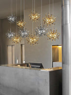 Lustra Pendant Lamp lic Disc Cloud