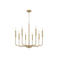 Ulfuvys Modern Candle Industrial Chandelier