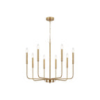 Ulfuvys Modern Candle Industrial Chandelier