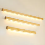Lustra Wall Light Wood Linear Minimalist LED