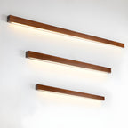 Lustra Wall Light Wood Linear Minimalist LED