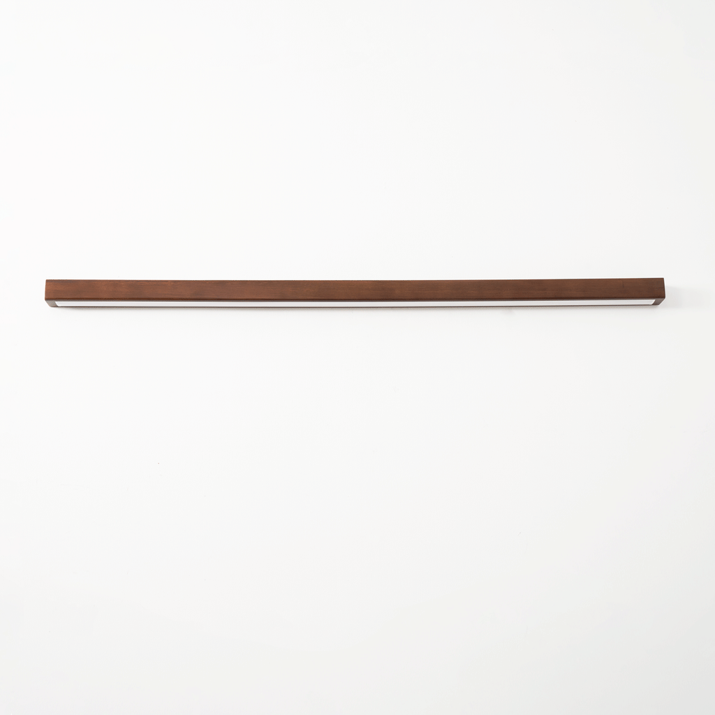 Lustra Wall Light Wood Linear Minimalist LED