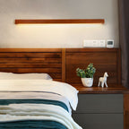 Lustra Wall Light Wood Linear Minimalist LED