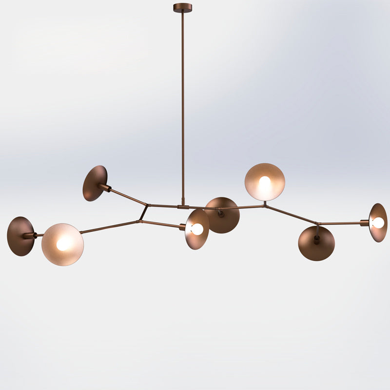 Tinduvyo Modern Minimalist Glass Chandelier