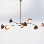 Tinduvyo Modern Minimalist Glass Chandelier