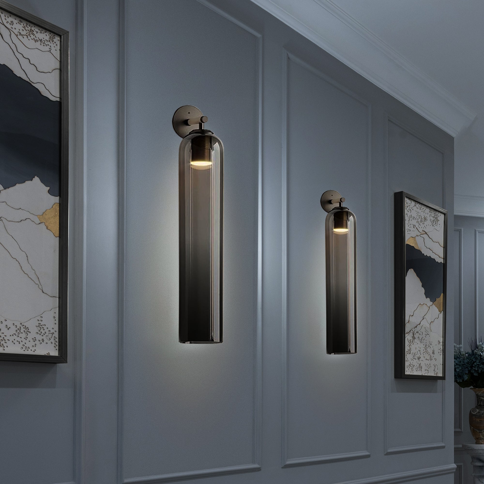 Aria  Glass  Indoor Wall Lamp  Cylindrical - image 34