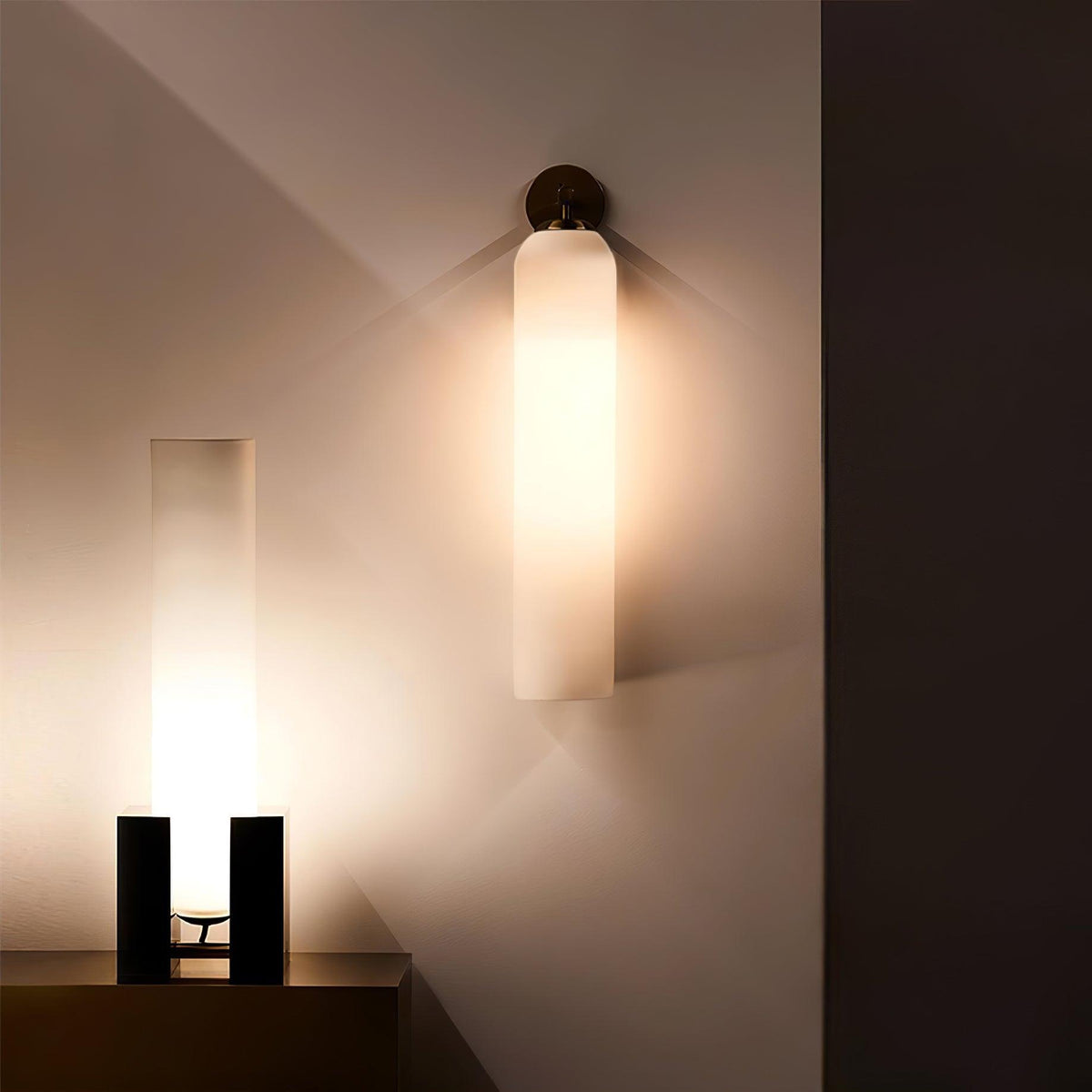 Aria  Glass  Indoor Wall Lamp  Cylindrical - image 2