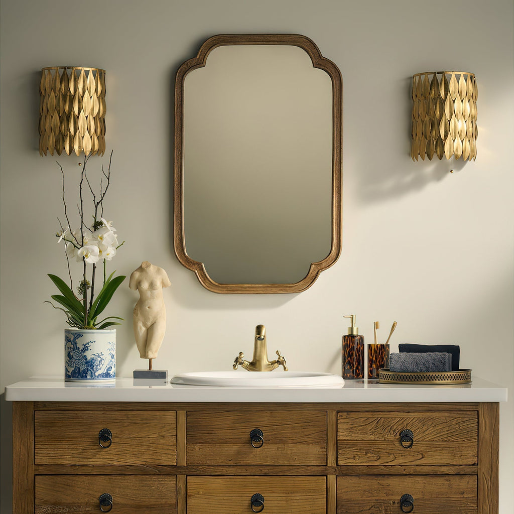 Antique Gold  Wall Lamp