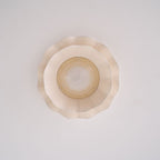 Ritta  Fabric Wave Ceiling Light Brass - image 7