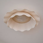 Ritta  Fabric Wave Ceiling Light Brass - image 20