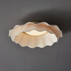 Ritta  Fabric Wave Ceiling Light Brass - image 11