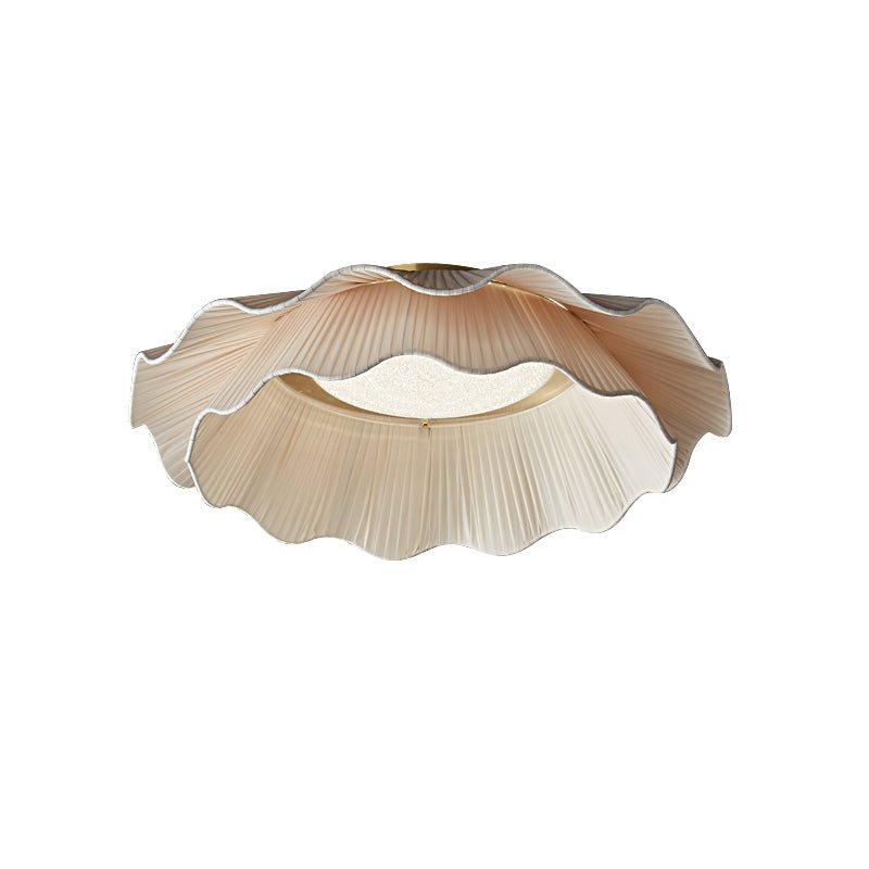 Ritta  Fabric Wave Ceiling Light Brass - image 22