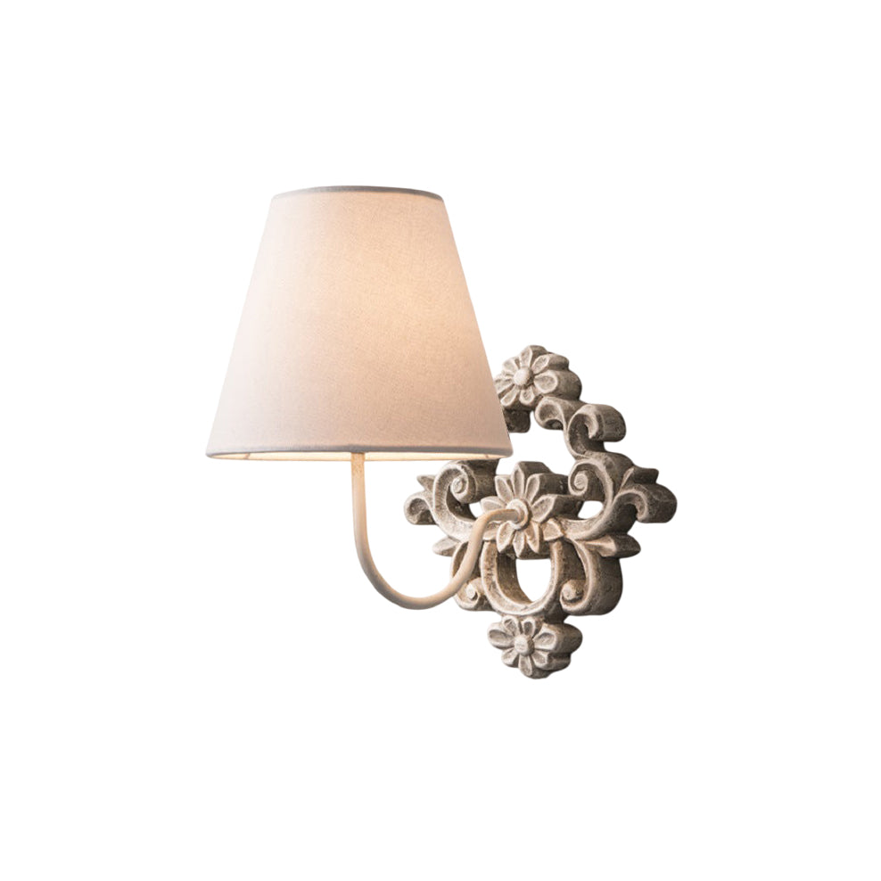 Alvuvys Modern Premium Elegance Fabric Wall Lamp