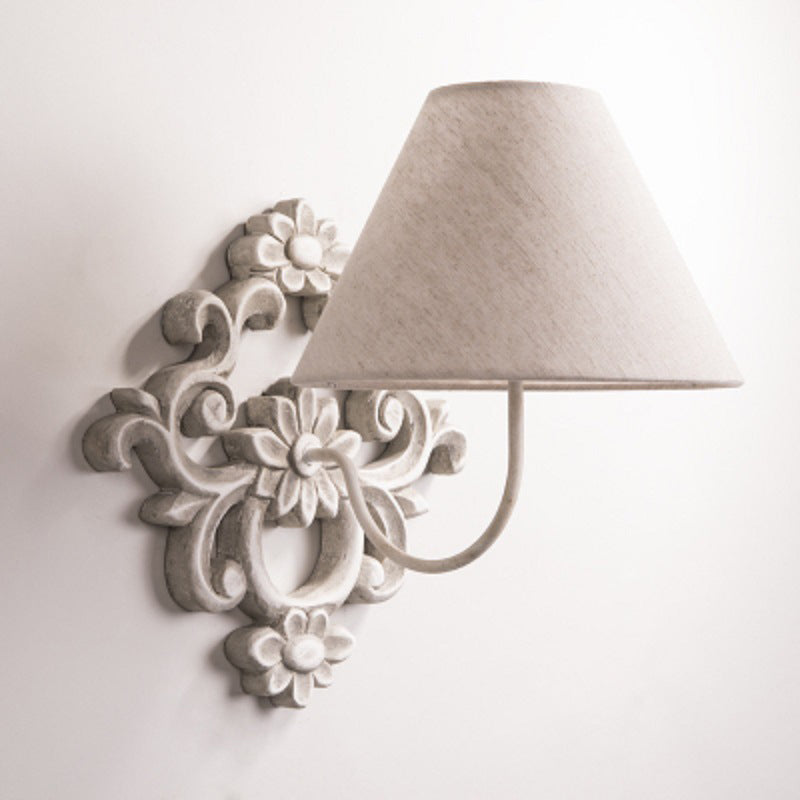 Alvuvys Modern Premium Elegance Fabric Wall Lamp