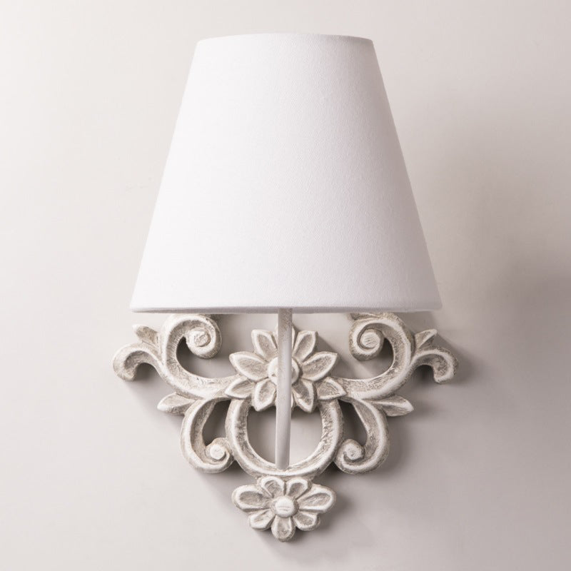 Alvuvys Modern Premium Elegance Fabric Wall Lamp