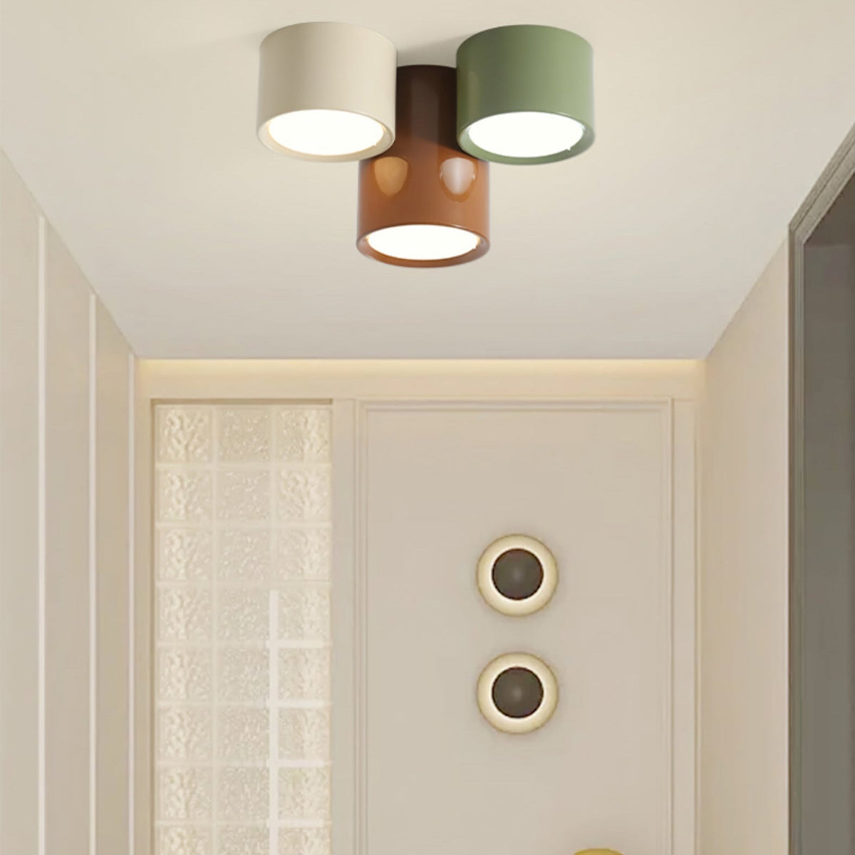 Aria  Combination Ceiling Light Colorful