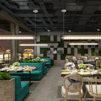 Arsorisra Industrial Linear Pendant Light