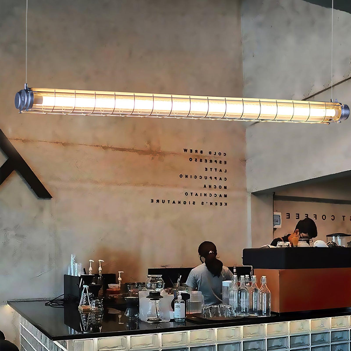 Arsorisra Industrial Linear Pendant Light