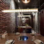 Arsorisra Industrial Linear Pendant Light