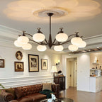 Althaen Elegance Vintage Glass Chandelier