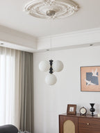 Cucarara Traditional Nordic Art Arc Wood Chandelier