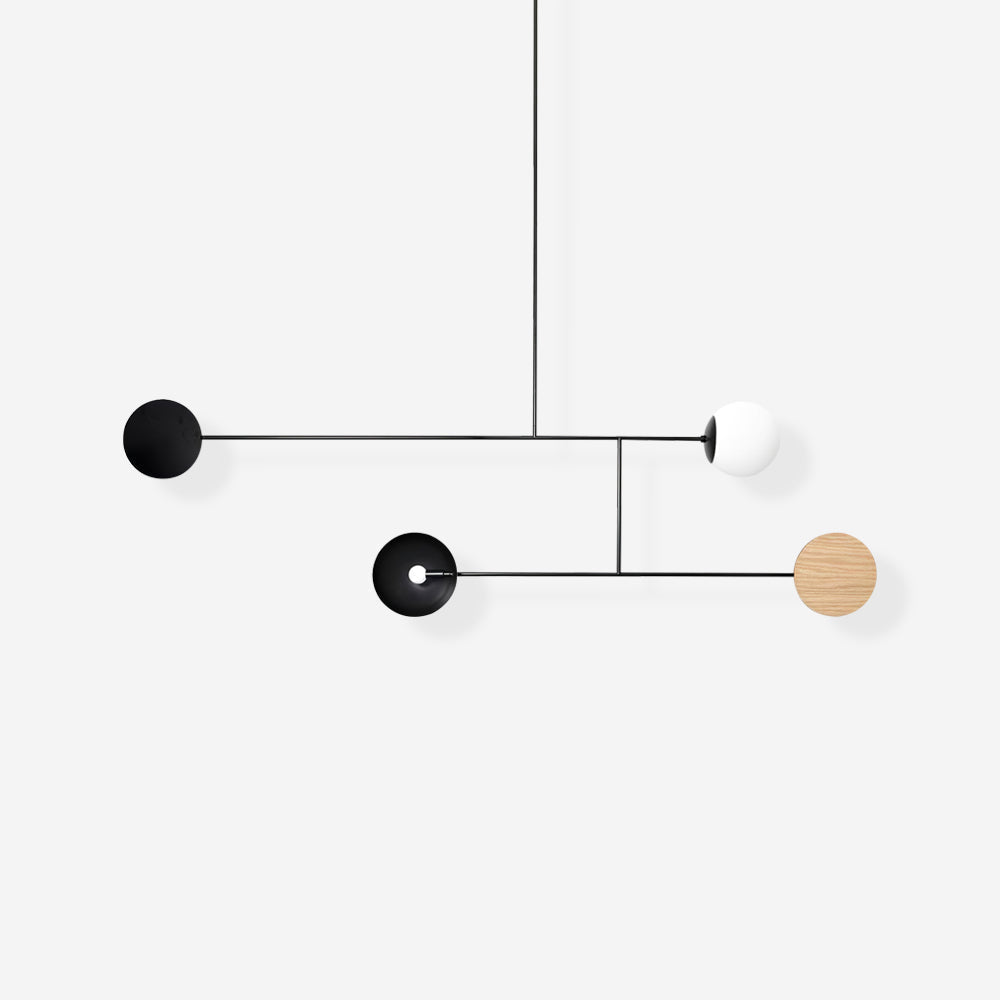Orbital Balance Modern Linear Pendant Light
