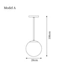 Orbital Balance Modern Linear Pendant Light