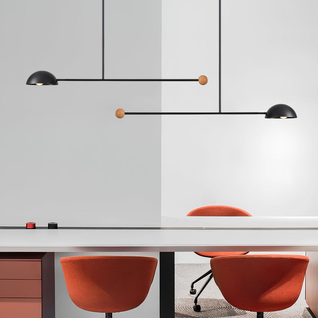 Orbital Balance Modern Linear Pendant Light