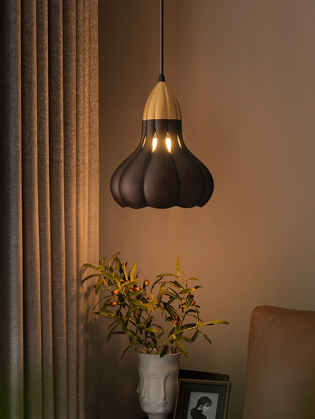 Arraeion Individual Creativity Wood Pendant Lamp