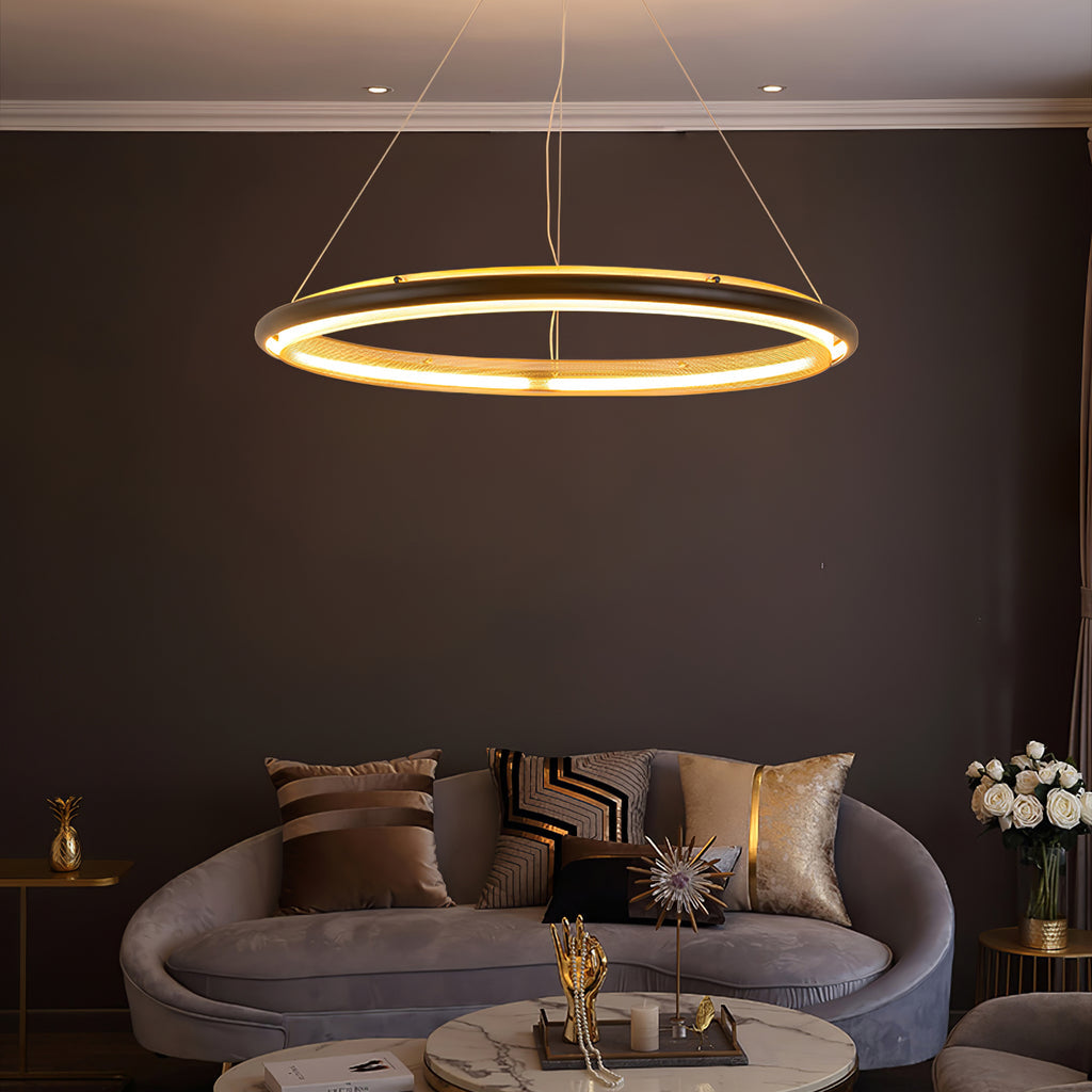 Himinuvyo Modern Minimalist LED Acrylic Chandelier