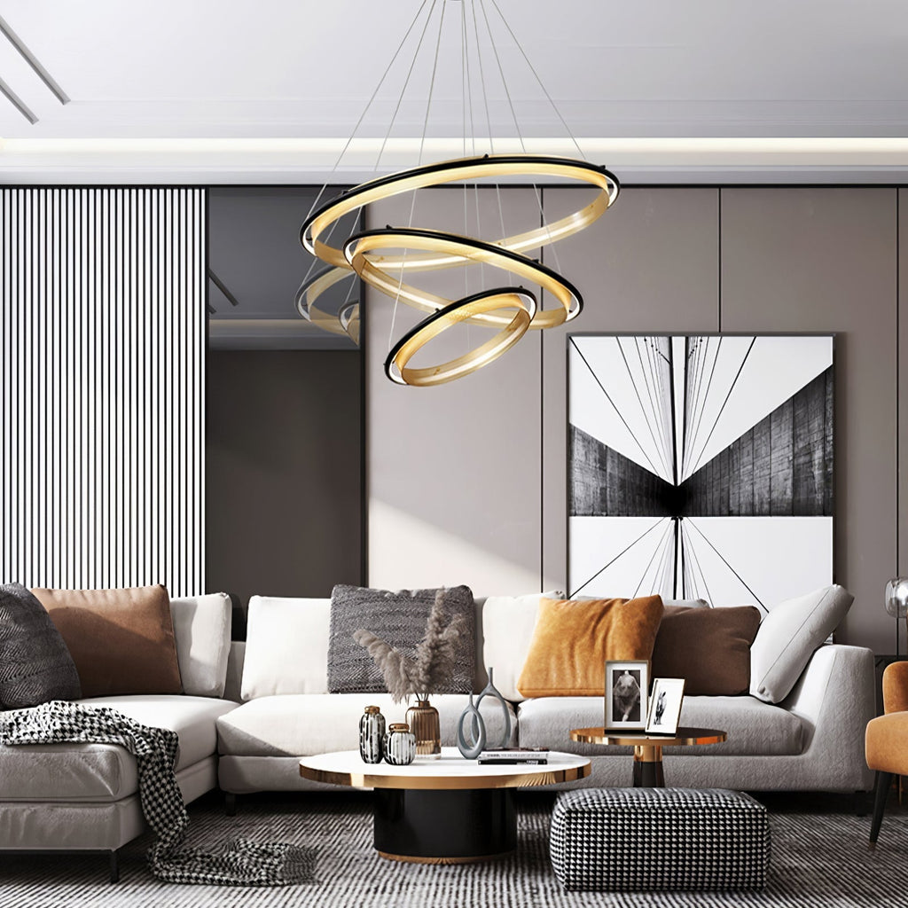 Himinuvyo Modern Minimalist LED Acrylic Chandelier