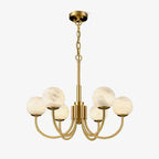 Alira Vintage Alabaster Chandelier Light