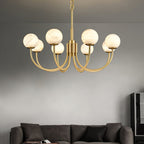 Alira Vintage Alabaster Chandelier Light