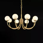 Alira Vintage Alabaster Chandelier Light