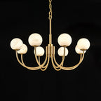 Alira Vintage Alabaster Chandelier Light